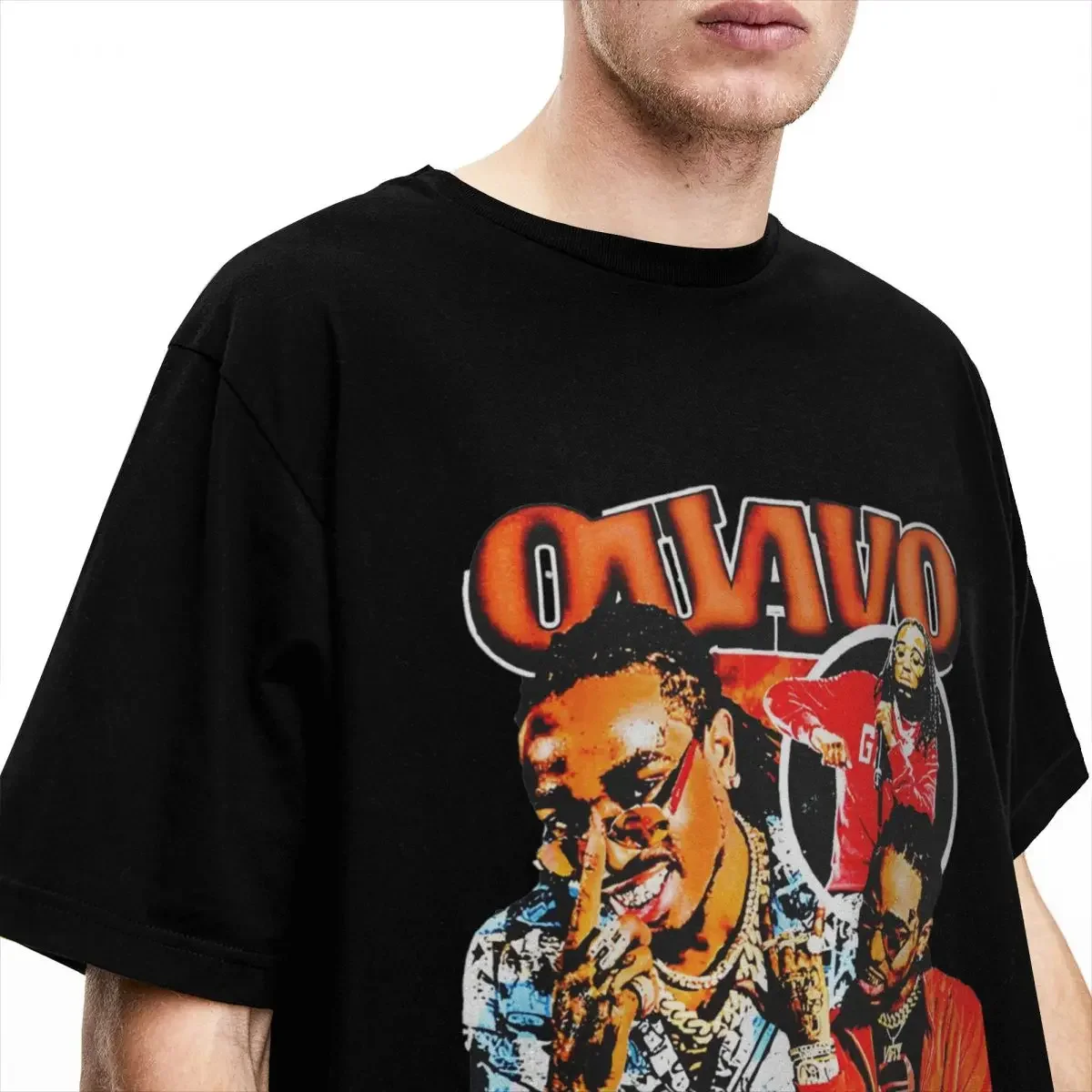 Funny Quavo Huncho Bootleg T-Shirt Men Women's O Neck 100% Cotton Cool Rapper Hip Hop Short Sleeve Tee Shirt Gift Idea Tops