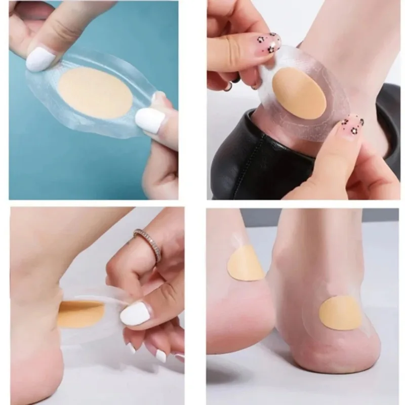 20/30 stücke Gel Grip Ferse Schutz Klebstoff Fuß Patches Blister Pads Ferse Liner Schuhe Aufkleber Gips Fuß Pflege Kissen – Detail 1