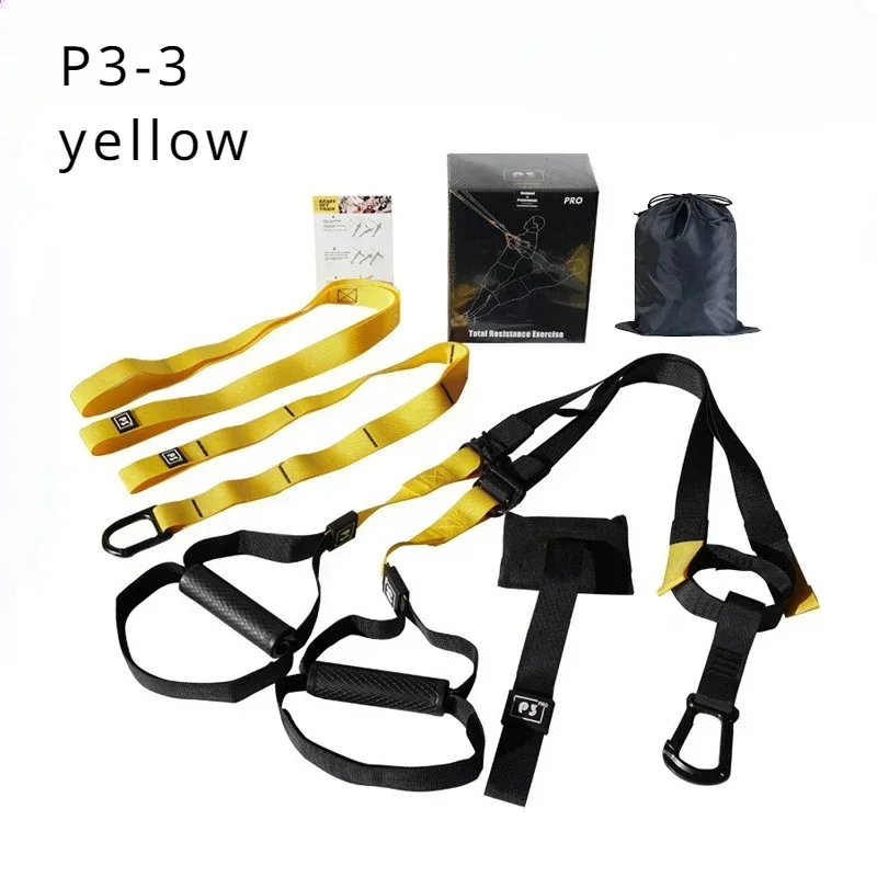 

Professional Adjustable Suspension Trainer Strap,Wall Mount Yoga Tensioner Home Gym Fitness Strength Training Resistance Band