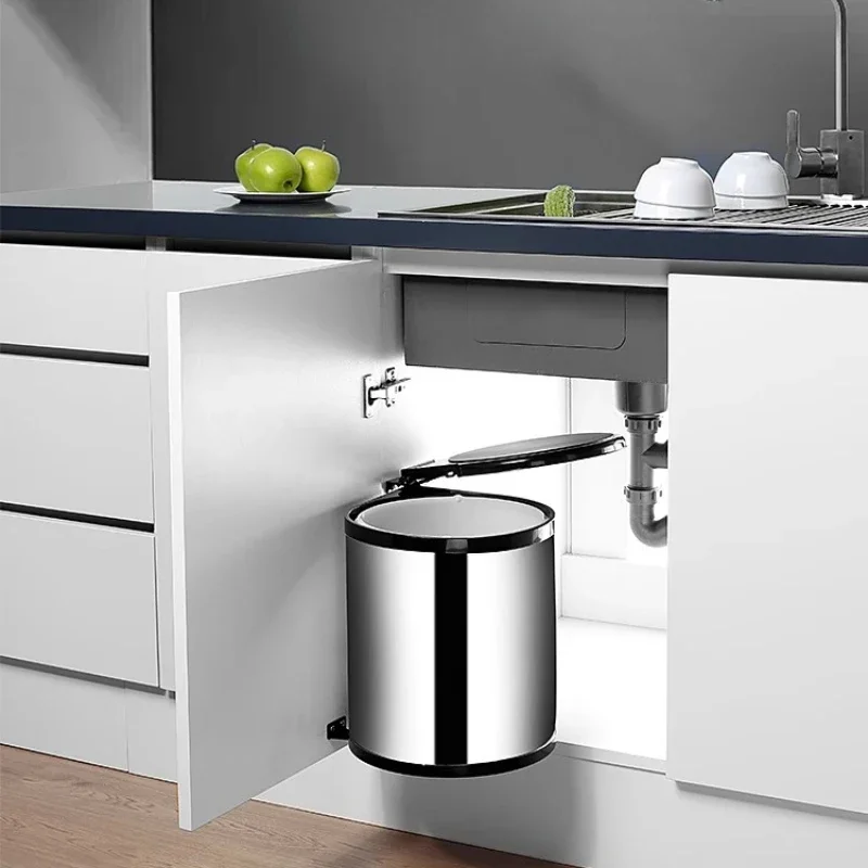 Premium Pull-Out Cabinet Trash - Commercial Kitchen Trash Can recension och pris