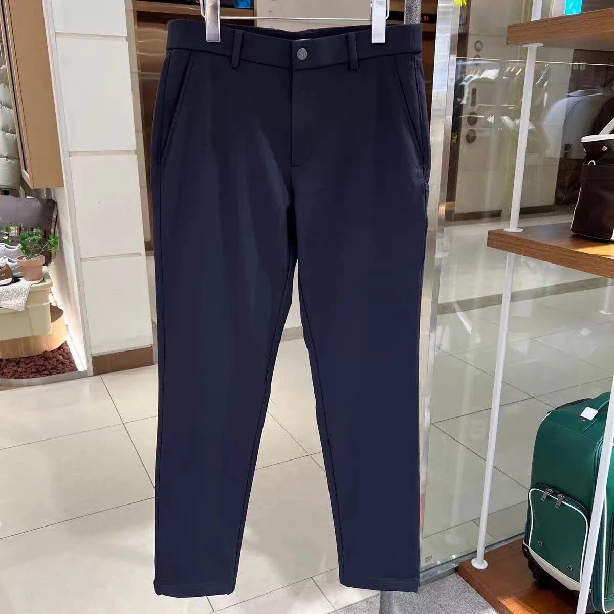 Summer 2026 Korean Style Chic Men's Golf Straight Pants Breathable Cotton Material Comfortable Stretchy Golf Course And Summer V