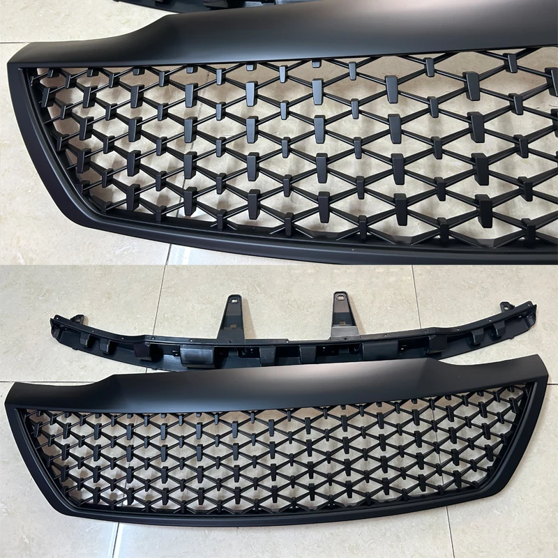 Front Bumper Grill Mask Radiator Grille For Toyota Fortuner 2012 2013 2014 Racing Grills Car Accessories