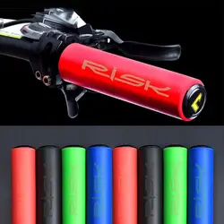 2PCS Silicone Bicycle Handle Bar Grips Anti-slip Bike Part Cycling Bike Grips Shock Proof Mountain Bike Handlebar Cover