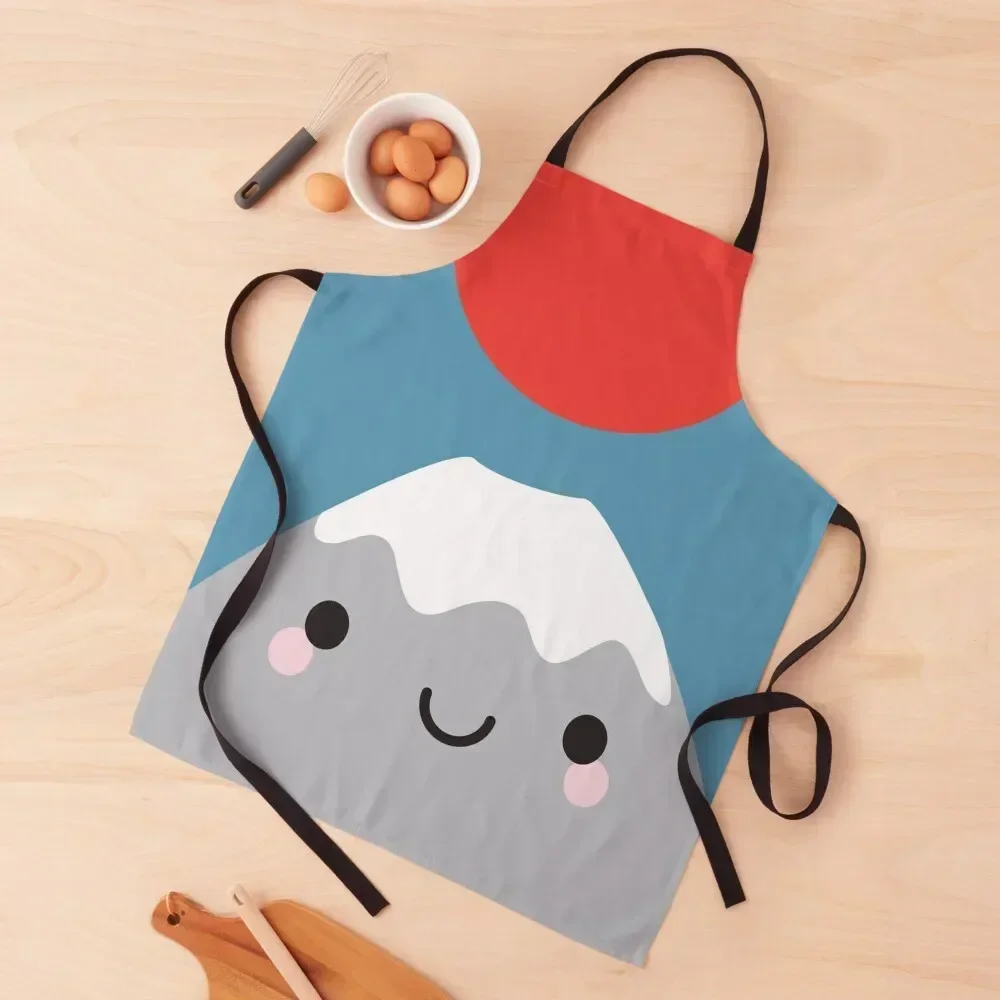 

Kawaii Mt Fuji San Apron Kitchen Apras Man Teacher cook wear Kitchenware Apron