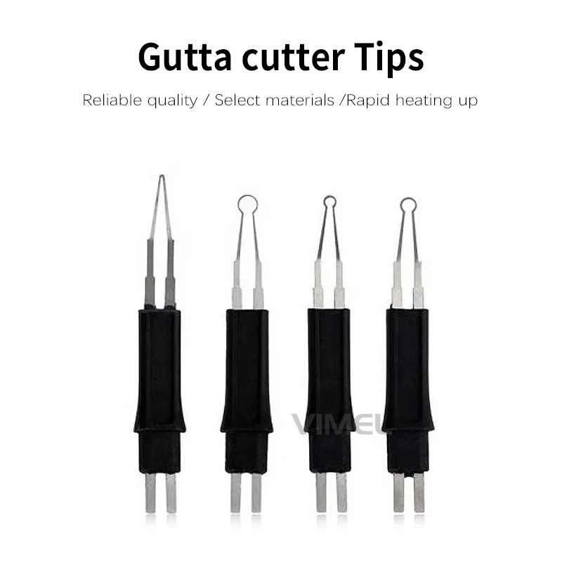 

Стоматологический инструмент с четырьмя насадками гуттаперча, резак для резки гуттаперча, система обтурации эндо