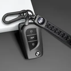 2/3/4 Buttons Car Flip Key Case Cover For Toyota Auris Corolla Avensis Verso Yaris Aygo Scion TC IM Camry RAV4 Forturner Hilux