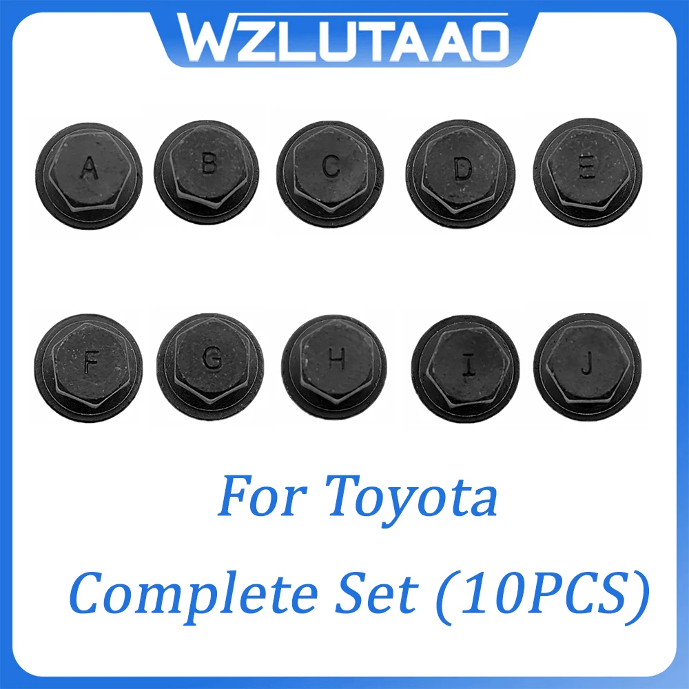 

Toyota Complete Set Of Anti-Theft Screw Sleeves 10PCS Repair Kit