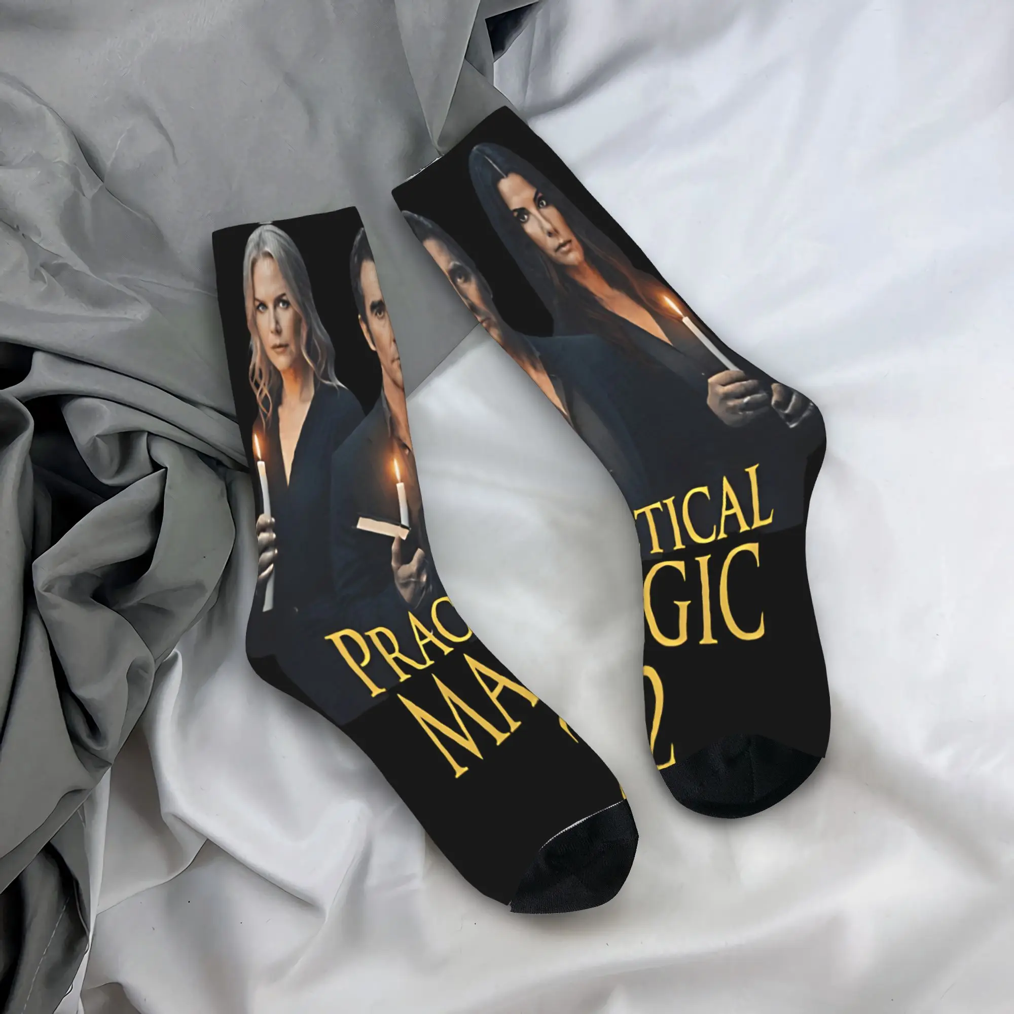 Unisex Practical Magic 2 Witchcraft Occult Witch Movie Sequel Accessories Socks  Non-slip Socks Comfortable For Casual Wear