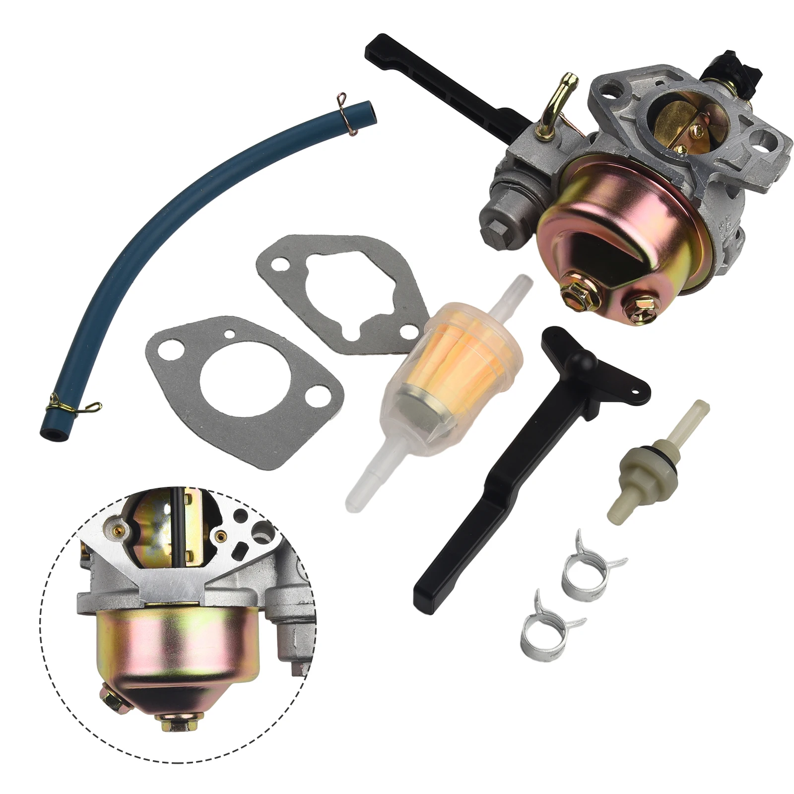 Fuel Filter Carburetor 9.5hp 277cc Engine Height 55mm Long Service Life Matched Metal 420CC CH440 14HP High Quality