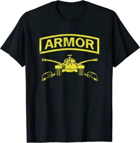 NEW LIMITED US Army Armor Tab Design with Insignia for 19Kilo Tanker T-Shirt