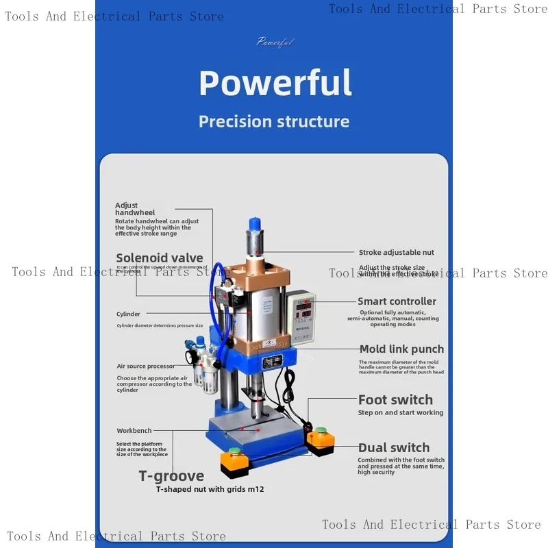 Four-Column Compact Air Hydraulic Booster Pneumatic Press Machine For Stamping And Forming