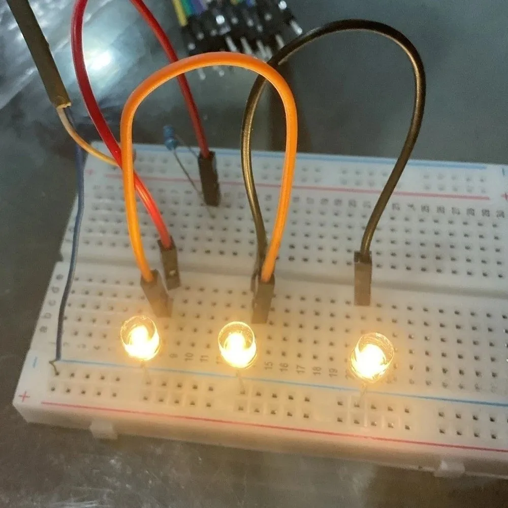 100Pcs Wide Angle LEDs Flat Top LED Diodes Flat Top Water Clear Lens LED Light Diodes Wide Angle Ultra Bright