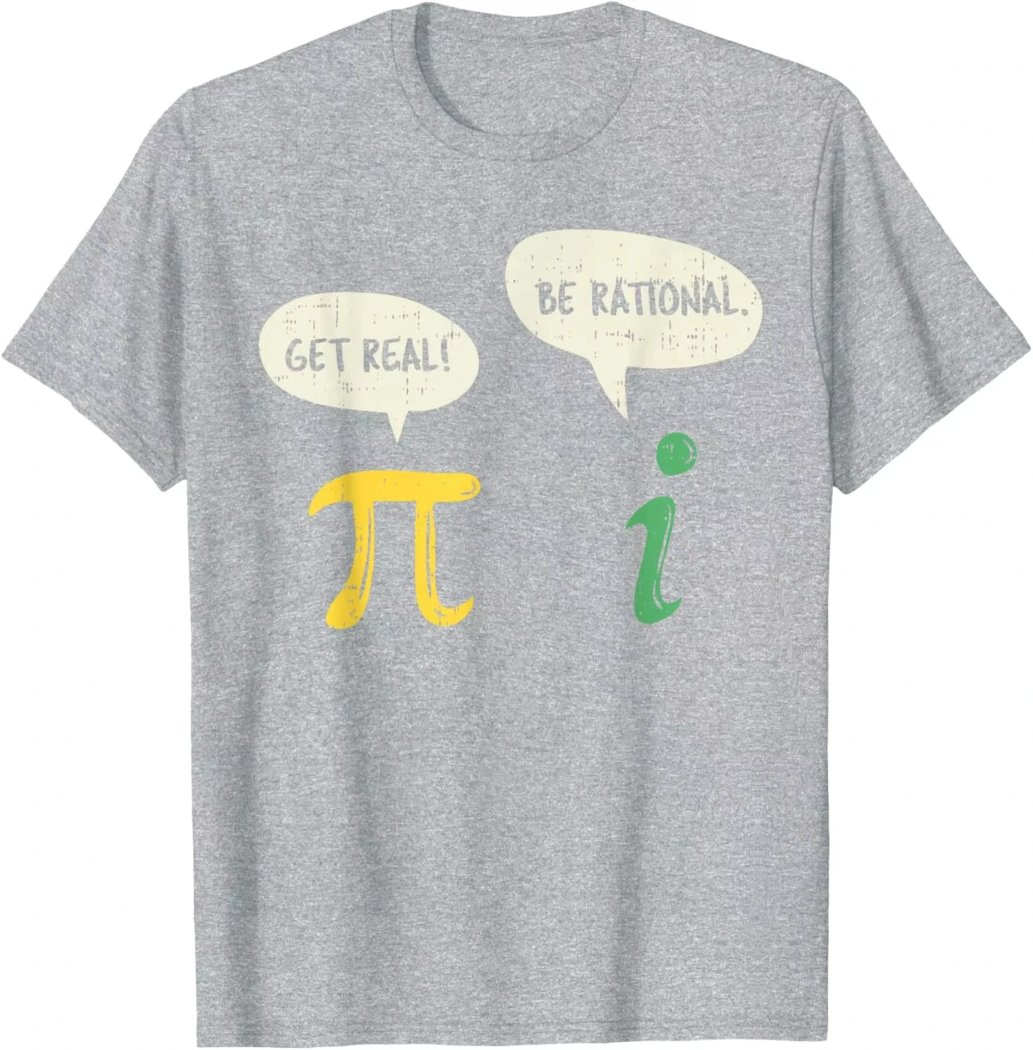 Summer Vintage Style Funny Math Pi and I Dialogue Print T Shirt Casual Stylish Comfort Short Sleeve Tee Top