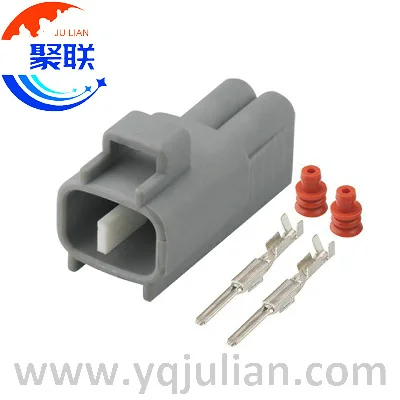 

Auto 2pin plug 6188-0108 electrical waterproof connector 90980-11050 9098011050 with terminals and seals