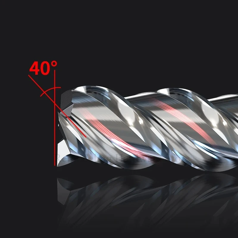3 Flute End Milling Cutter High Speed Steel End Mill 3 4 5 6 8 10-20mm Use For Aluminum Fiberglass Plastic Wood Copper