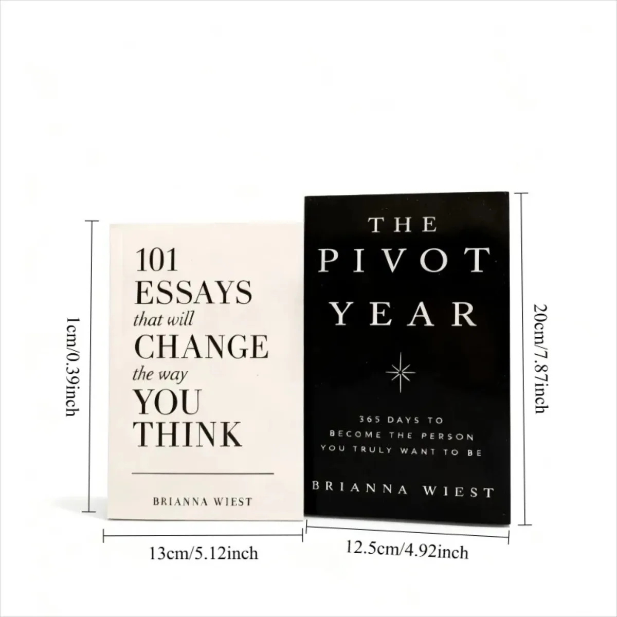 《101 Saggi che cambierà il modo pensalo》+《A Anno del Pivot》Set di libri - Guida ai spostamenti del pensiero e struttura della trasformazione annuale