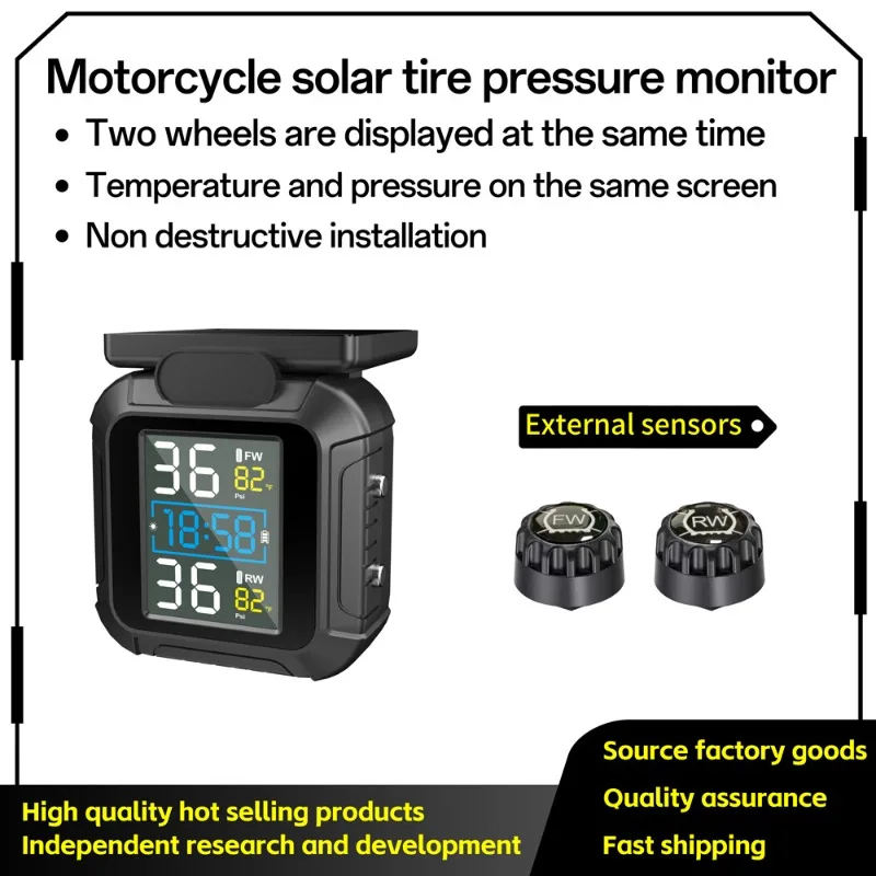 Motocycle TIRE PRESSURE MONITORING SYS TEM Motorcycle Tire Pressure Monitor