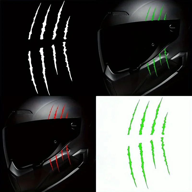 

Monster Claw Mark Motorcycle Sticker Vinyl Decal for Helmet Tank Scooter Body | Waterproof Cool Mod Decoration