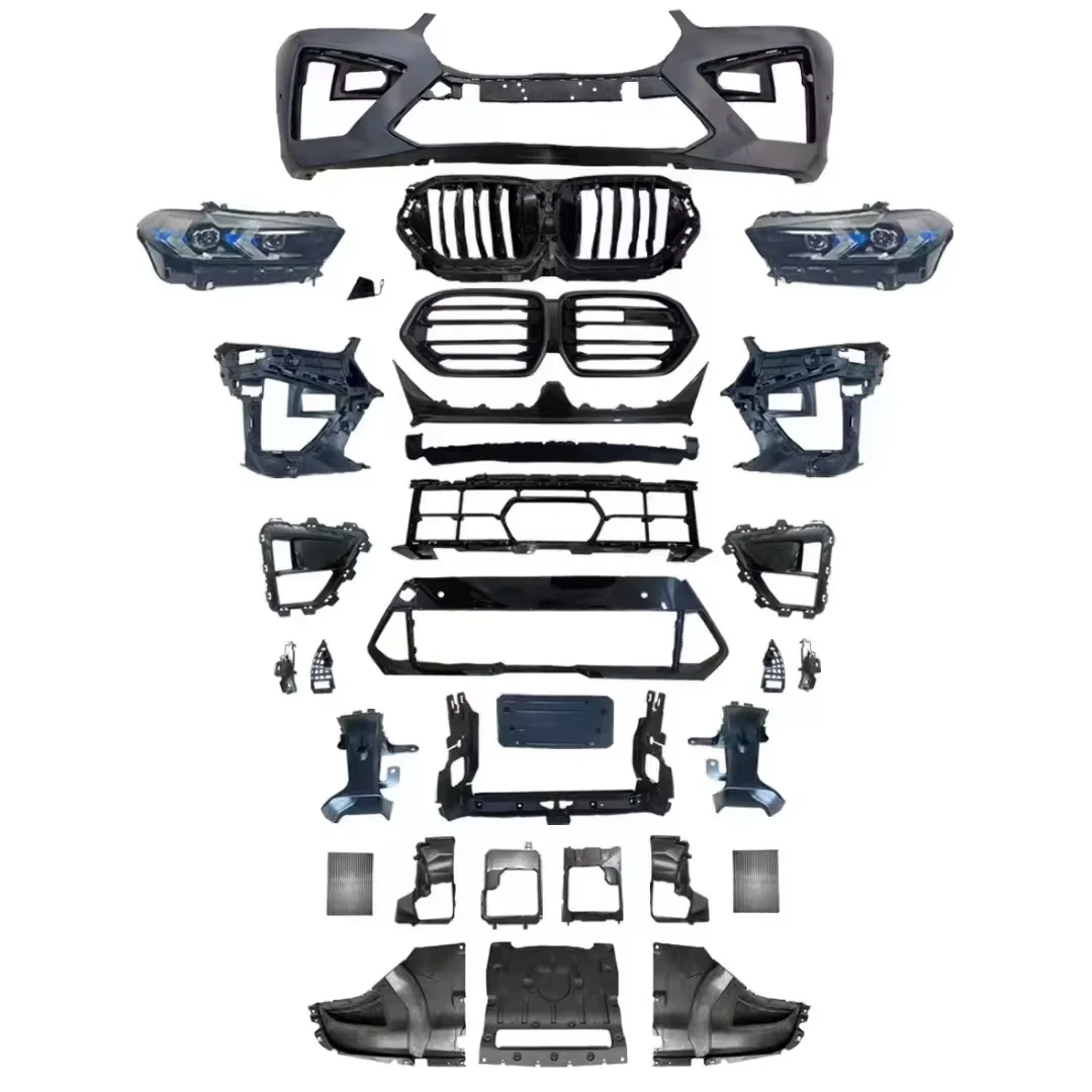 

Body Kit for BMW X5 E70 up to 2024 G18 Head Lights DRL Day Running Light Tuning Car Accessories X5M G18 Bumper Grill