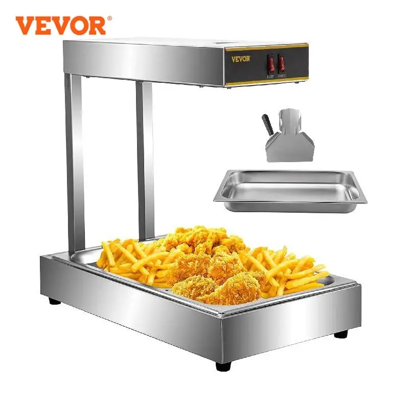 VEVOR 110V French Fry Food Warmer 22\