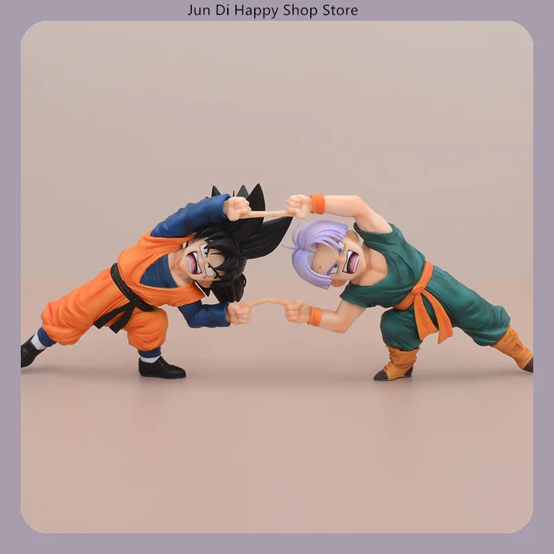 Dragon Ball Gotenks Fusion Dance 10cm figura de Anime estatua decoración de escritorio regalo ​