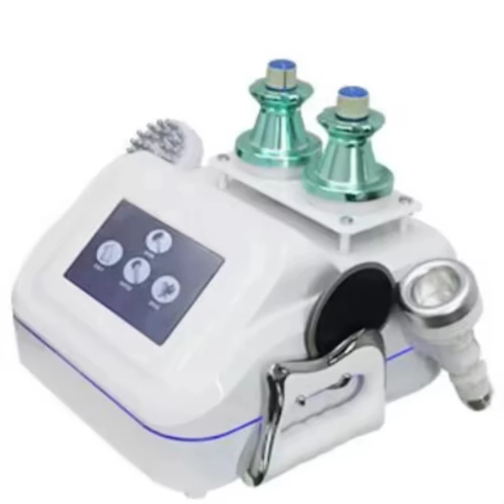 ماكينا eléctrica de drenaje linfativo EMS con calefaccional العضلات cuello masaje corporal microcorriente Meridia NewGaga التخلص