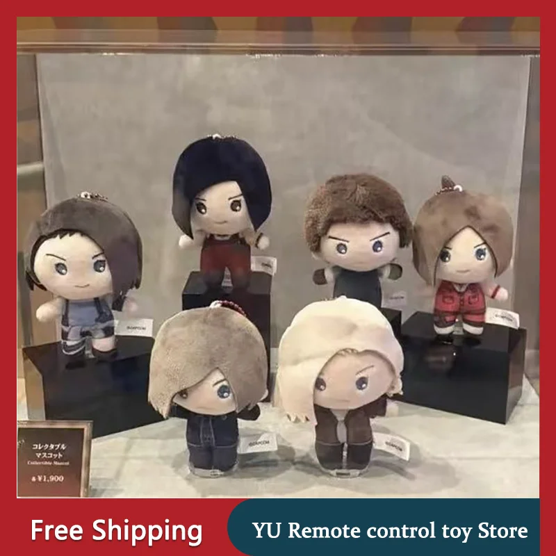 Hot New Leon Resident Evil Ko Version Not Genuine Plush Doll Anime Plushie Soft Cute Toy Birthday Christmas Gift