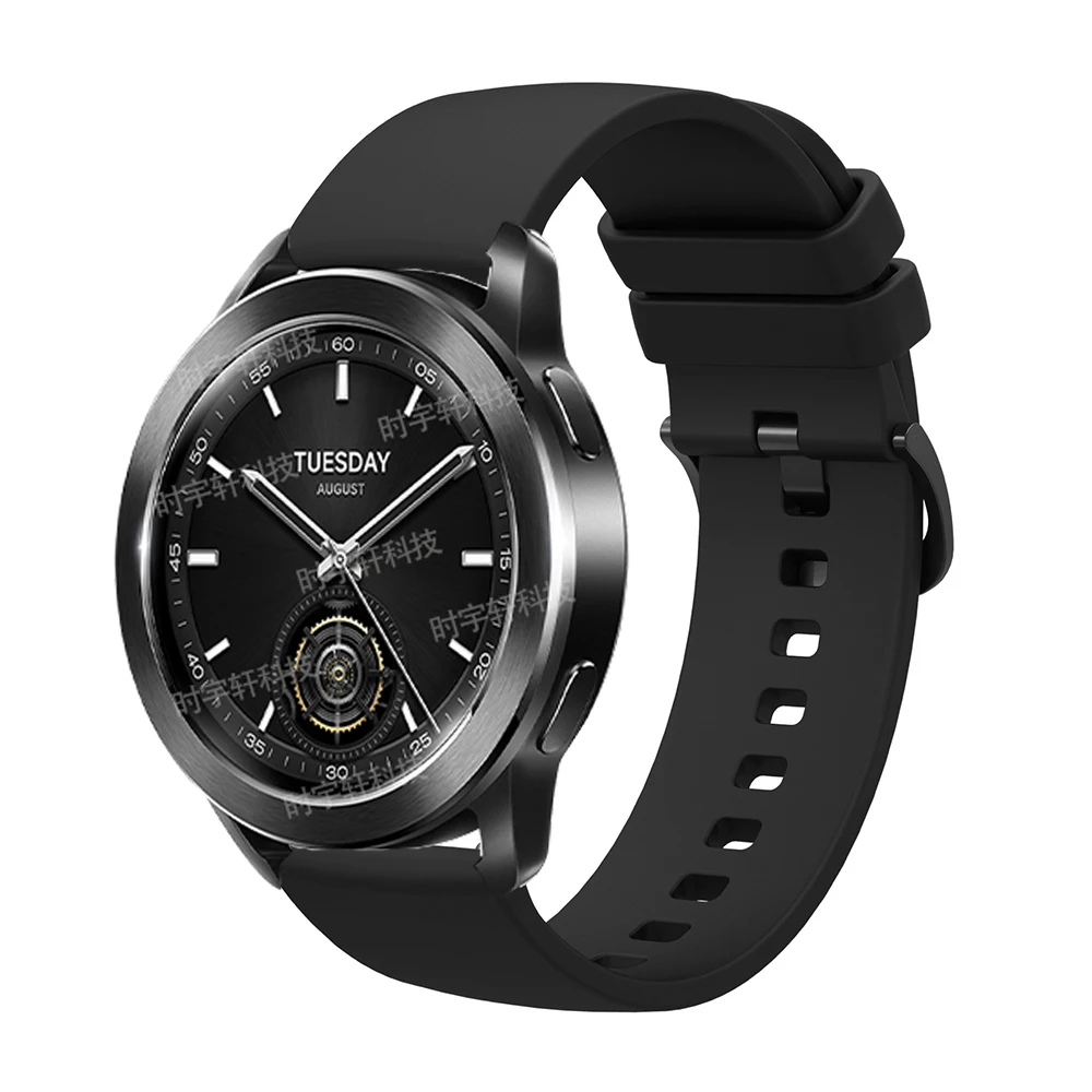 22mm Strap For Xiaomi Watch S3/S4 Smartwatch Silicone Sport Bracelet For Xiaomi Watch Color 2/S1 Pro/S1 Active/S2 42mm 46mm Band