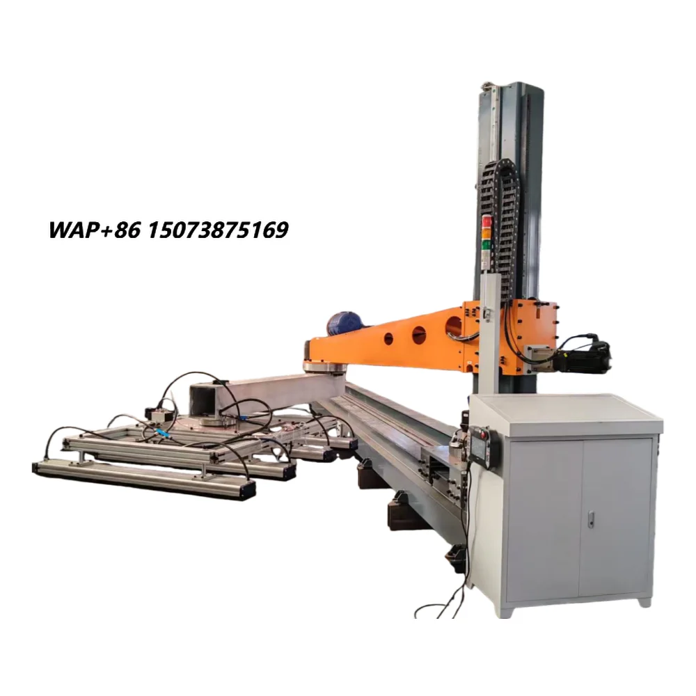Moving Robotic Arm Automatic Palletizing Machine with Motor 1 kW Power High-Speed Movement (5001-6000mm/s)