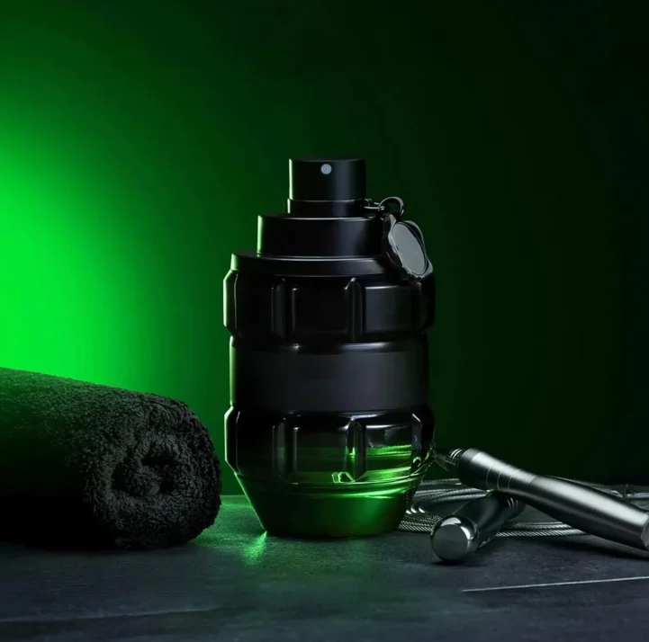 ViktorI Spice Bomb Eau de Parfum- كولونيا رجالية، عطر يدوم طويلاً، Woody Spice- كولونيا رجالية - مع ملاحظة الحمضيات والتبغ