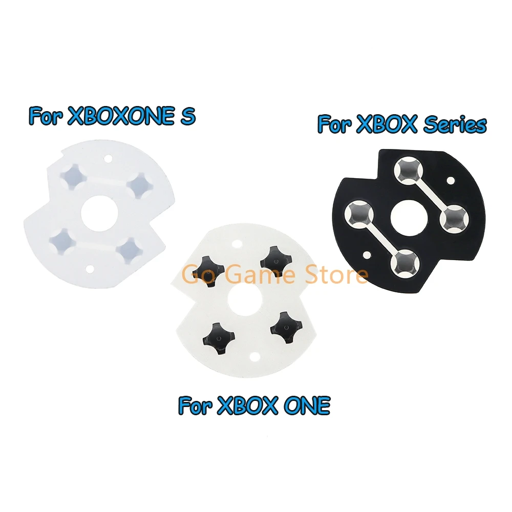 2 шт. для XBOXONE D-Pad, кнопочная пленка, металлический купол, кнопки печатной платы, проводящая пленка для Xbox Series/One S
