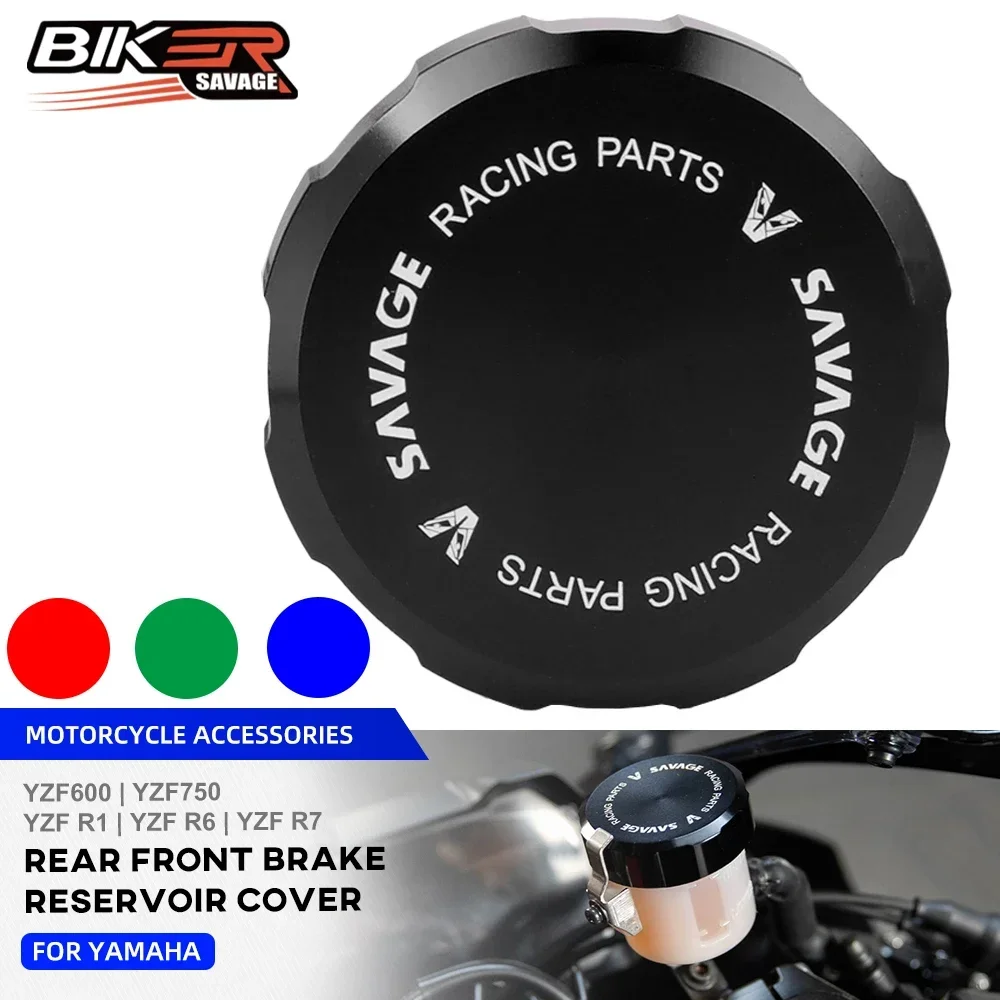 YZF-R7 Voorrem Reservoir Olie Vloeistof Cap Cover Voor Yamaha YZF R1 R6 FZR 1000 Tracer 9 GT 900 GT MT09 MT10 SP XSR900 FJR1300ES