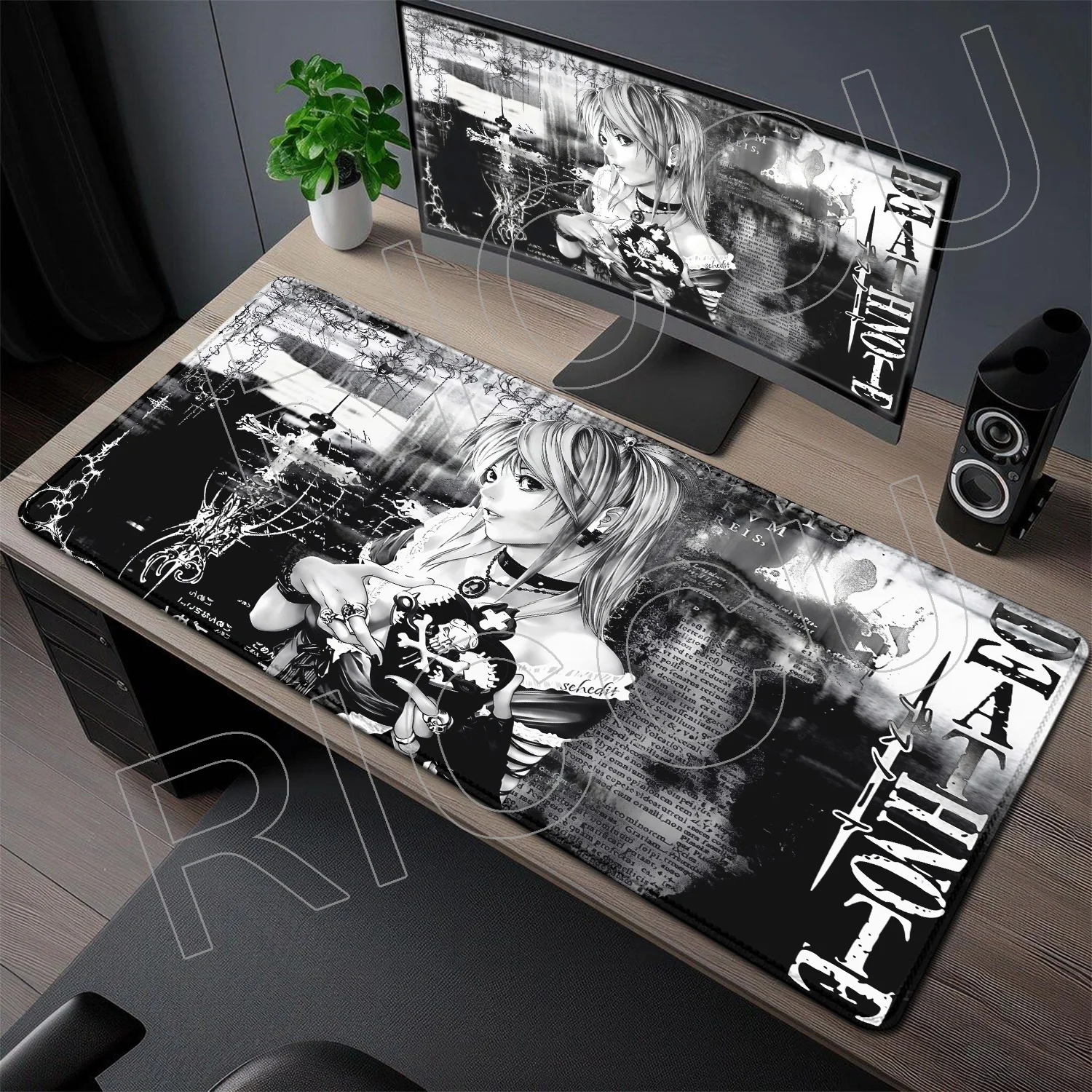 

XXL HD Misa Desk Mat Death Note Anime Mouse pad Maximum size 60x120cm carpet Computer Gamers Gaming E-sports Keyboard PC Pads