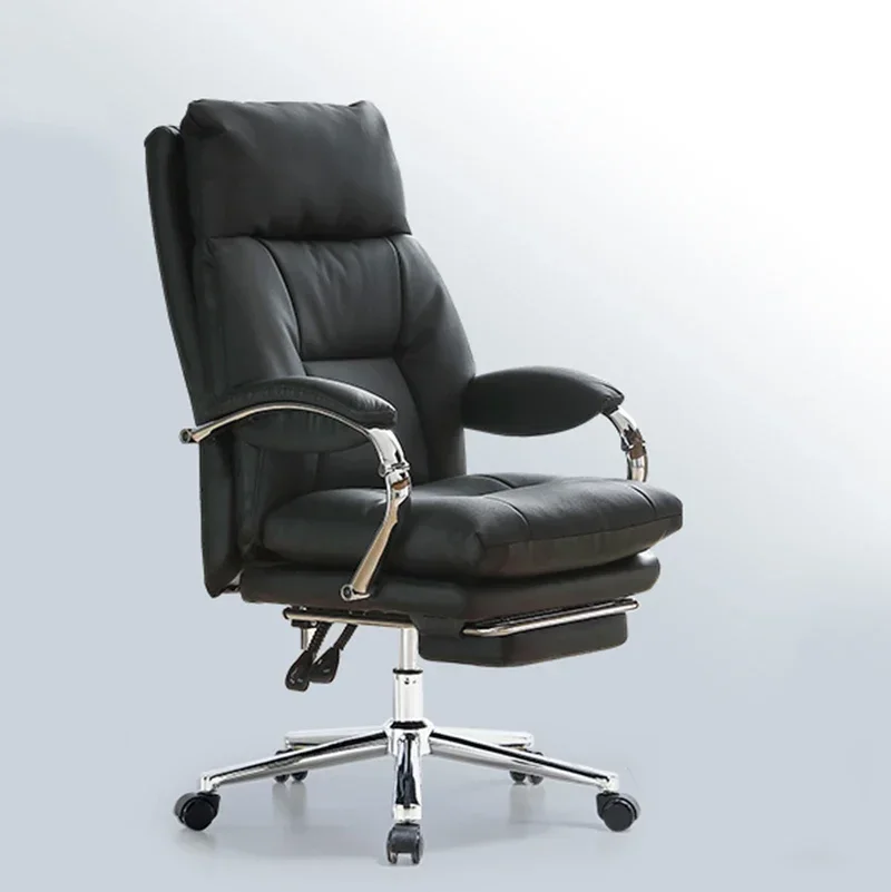 Living Room Rolling Office Chair Ergonomic Cheap Study Bedroom Office Chair Lightweight Portable Silla Oficina Salon Furniture