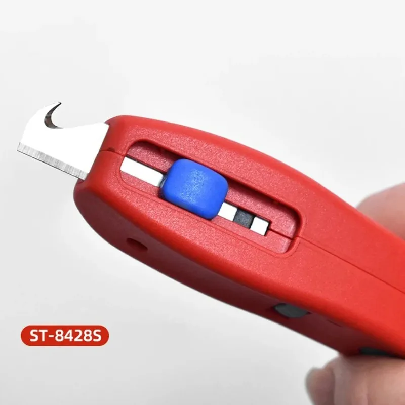 SUTTNE ST-8428S/ST-8428 أداة تعرية الأسلاك الأوتوماتيكية متعددة الوظائف - محمولة، قابلة للتعديل، مناسبة لمتعريات الكهربائيين