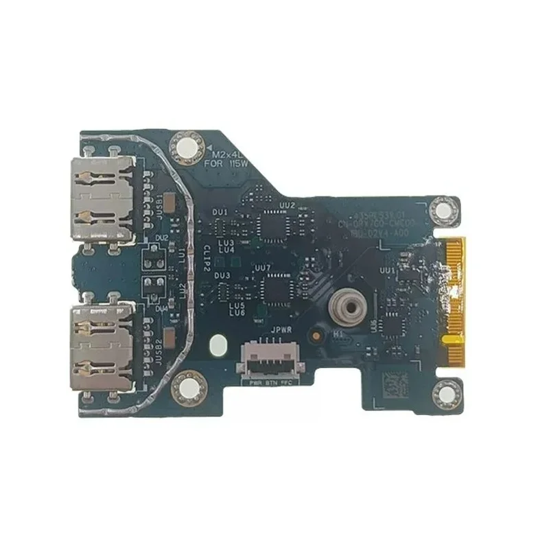 N+ Built-in USB IO Small Board for Dell G15 5510 G15 5511 G15 5515 Laptop, PN:  0RY7G0 RY7G0