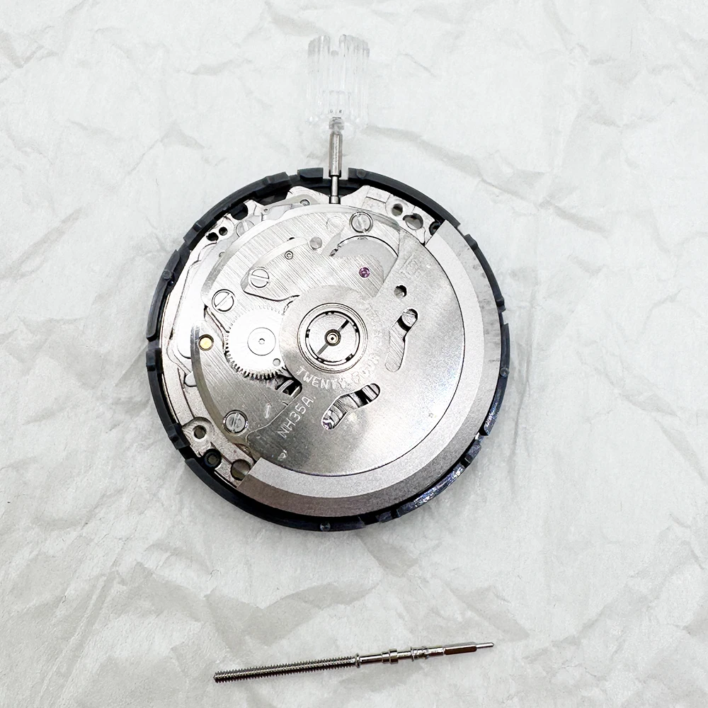 Mechanical Wrist Watch For Men NH35 Movement High Precision Automatic Day Date Set