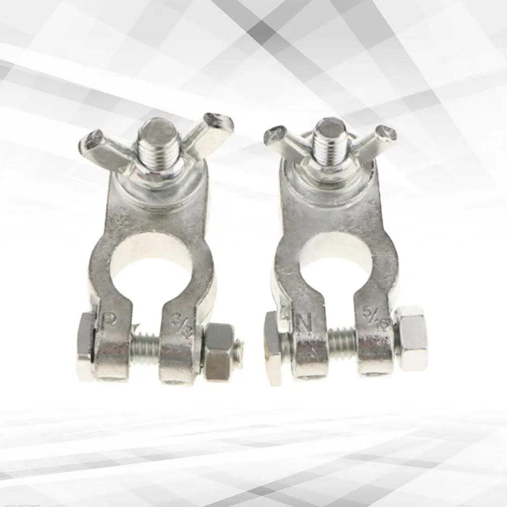 Abrazadera de Terminal de coche, conector de latón duradero para reemplazo de camión, resistente a la corrosión, fácil instalación