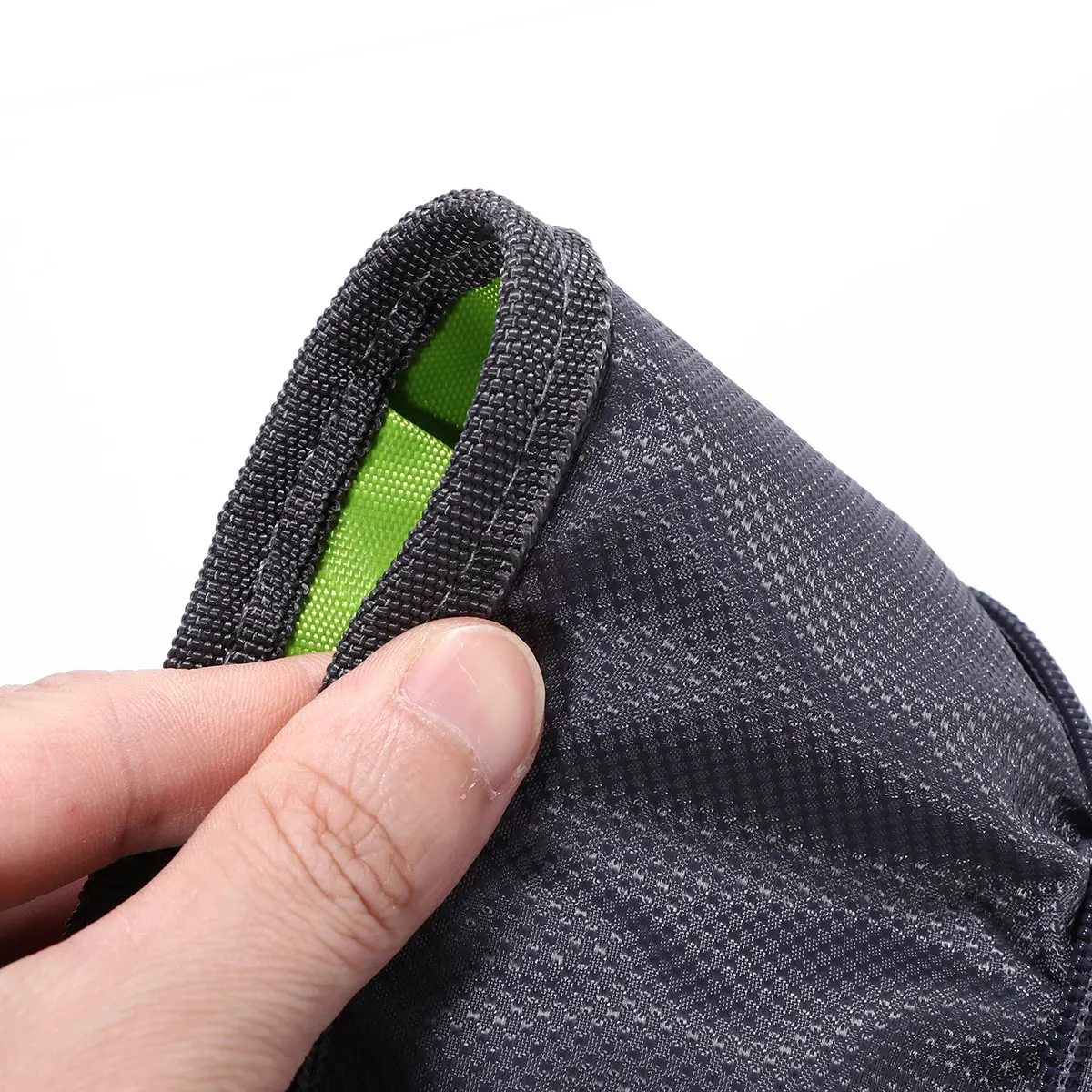 

2Pcs Waterproof Dog Bowl Portable Pet Travel Outdoor Food Cat Black Convenient Soft Storage Zipper Hook