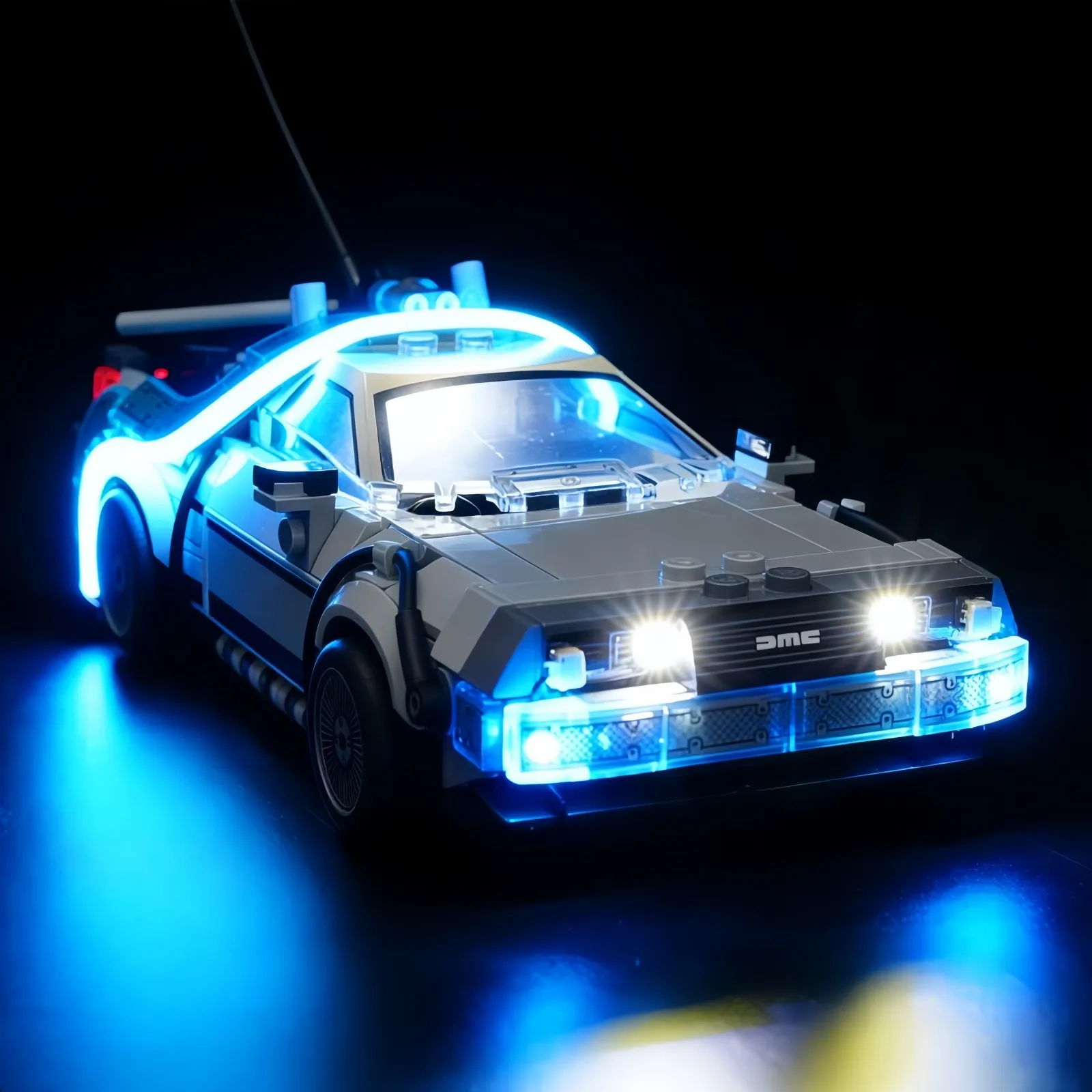 MAXCXT LED Light For LEGO 77256 Back to the Future Time Machine DIY Decorative Lamp Not Include Building Blocks Set