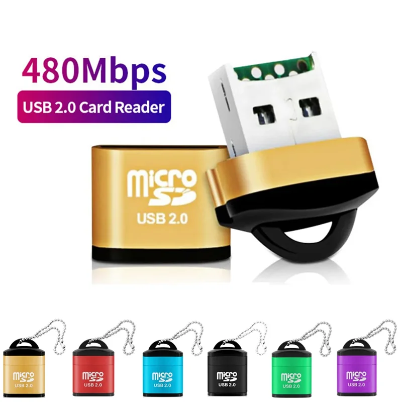 Mini USB Micro SD/TF czytnik kart pamięci USB 2.0 szybki Adapter do komputera stacjonarnego Laptop akcesoria do notebooków cartridg