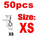 Broches XS, 50 Piezas