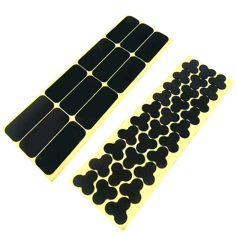 1 Piece 2*5P/3P Sponge Rubber Pad EVA 18650 Battery Insulation Shock-absorbing Cotton 1mm Thick Black Single-sided Rubber Gasket