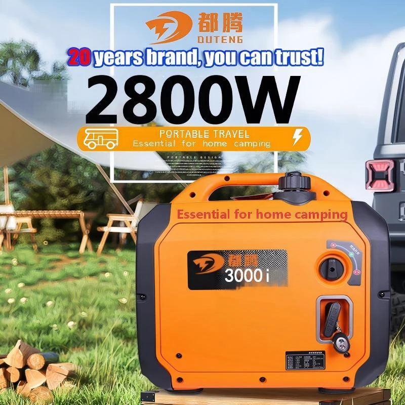 2800W Inverter Generator G Portable Generator Silent Camp Portable Power Generator for RV