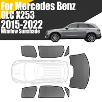 Custom Magnetic Car Window Sunshade For Mercedes Benz GLC X253 2015-2022 Curtain Mesh Front Windshield Frame Curtain