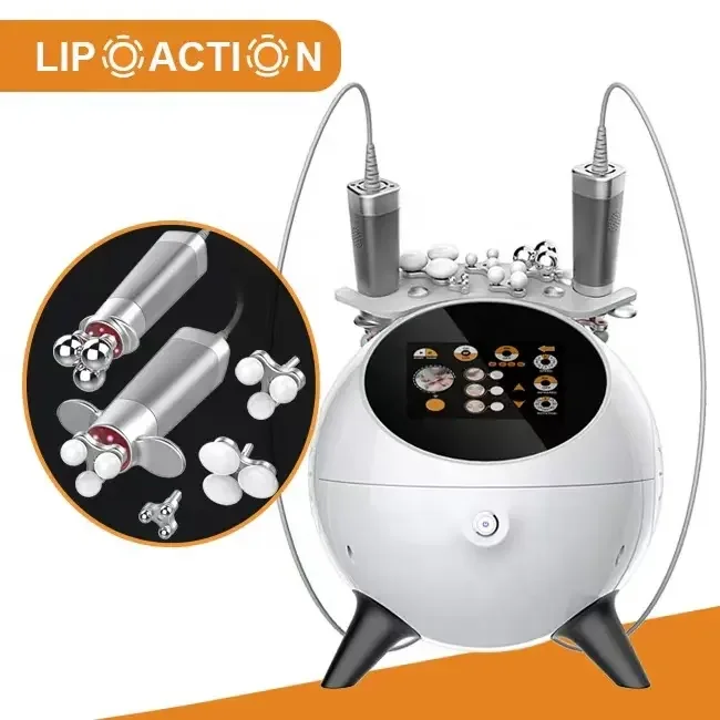 

360 Roller Rf 4d Liposuction Zionic Rollactive RF 360 Rotation Roller RF Anti Cellulite Reduction Vacuum Suction Roll Shaper