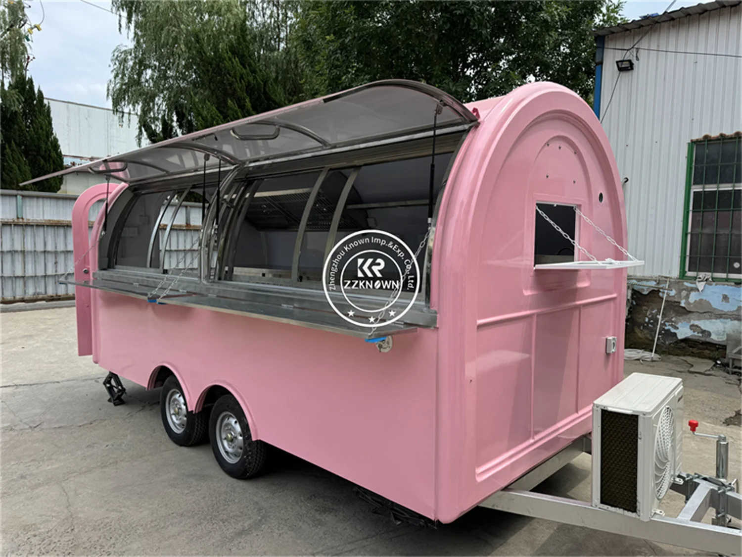 Remorque Mobile pour Bar, Camion de Glace, Café, Van, Restauration Rapide, Chariot de Mariage, Vin, Bière, Offre Spéciale