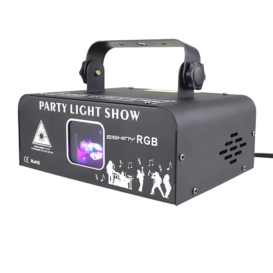 DM500 Animation RGB Laser Beam Lines Stage Disco Light DJ Party Pattern Projector Scans DMX Dance Bar Christmas Show G21