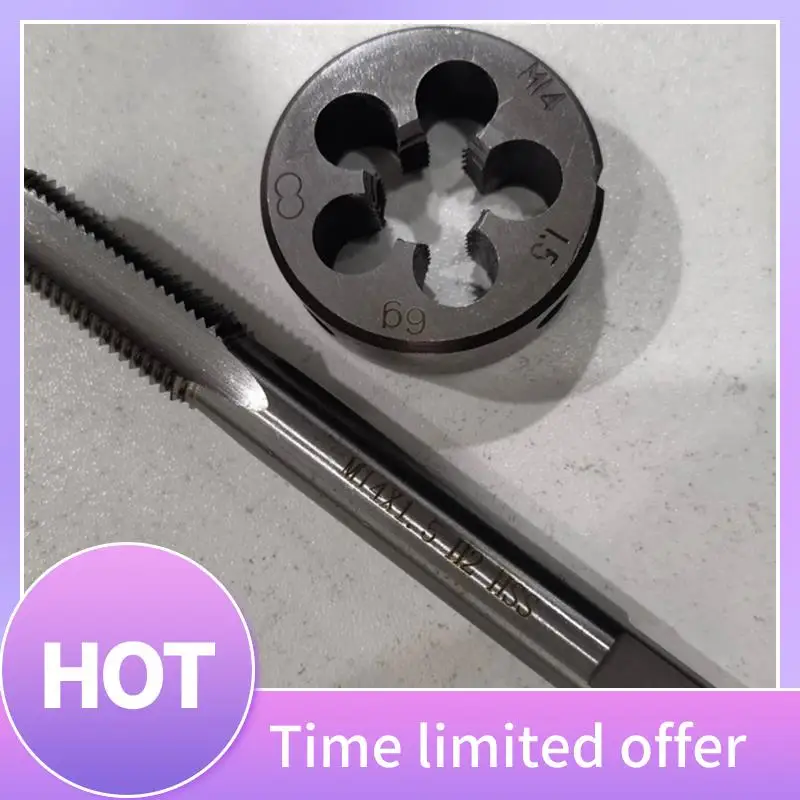 

B69C Metric Tap And Die Set, M14 X 1.5Mm As Shown High Speed Steel Thread Tap And Round Thread Die