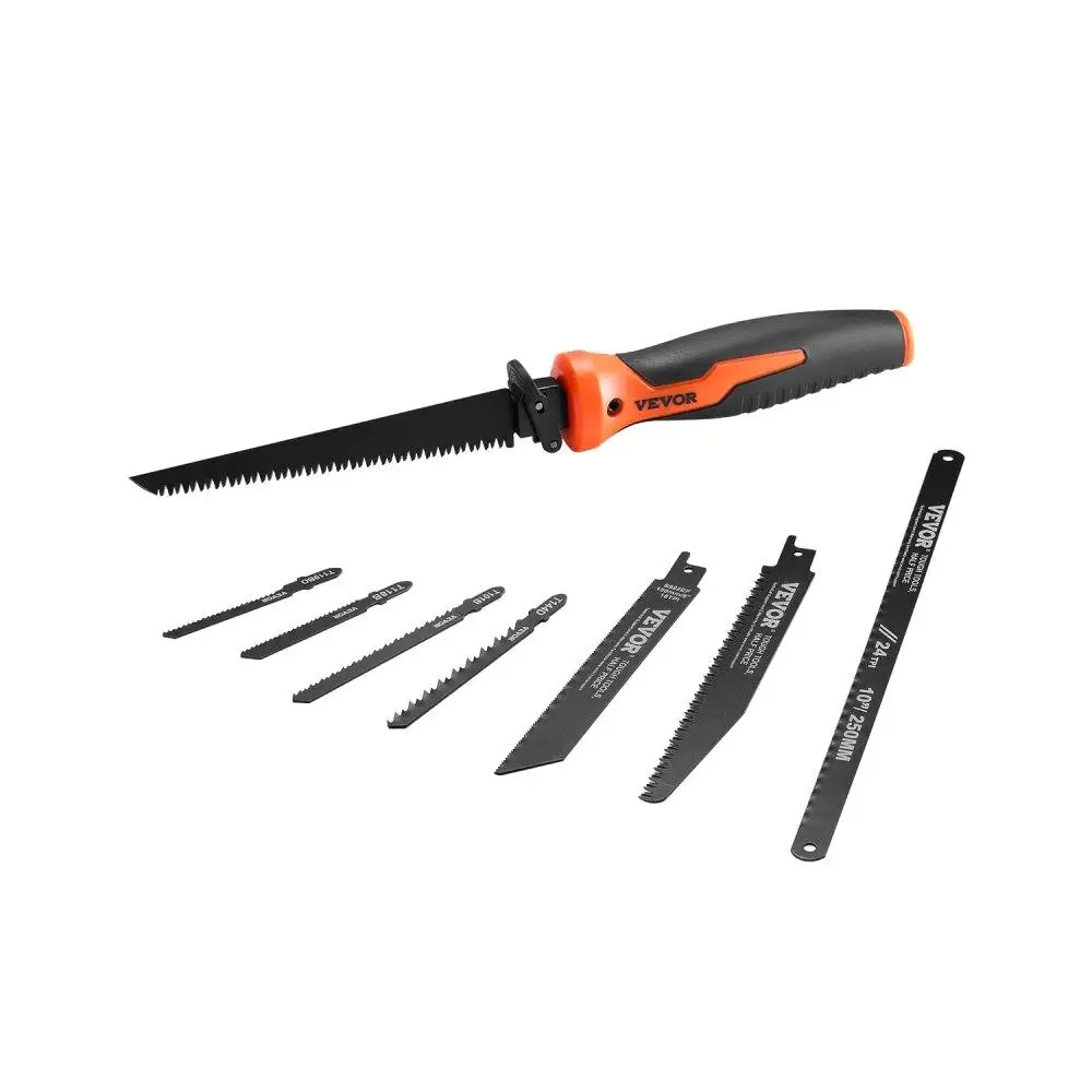 

Multi-Blade Keyhole Saw with Soft Handle 8-In-1 for drywall